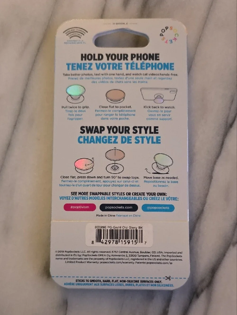 PopSocket popgrip featuring